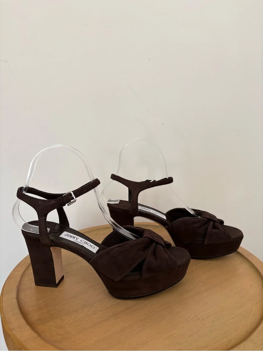 New Jimmy Choo Heloise 80MM Platform Heels